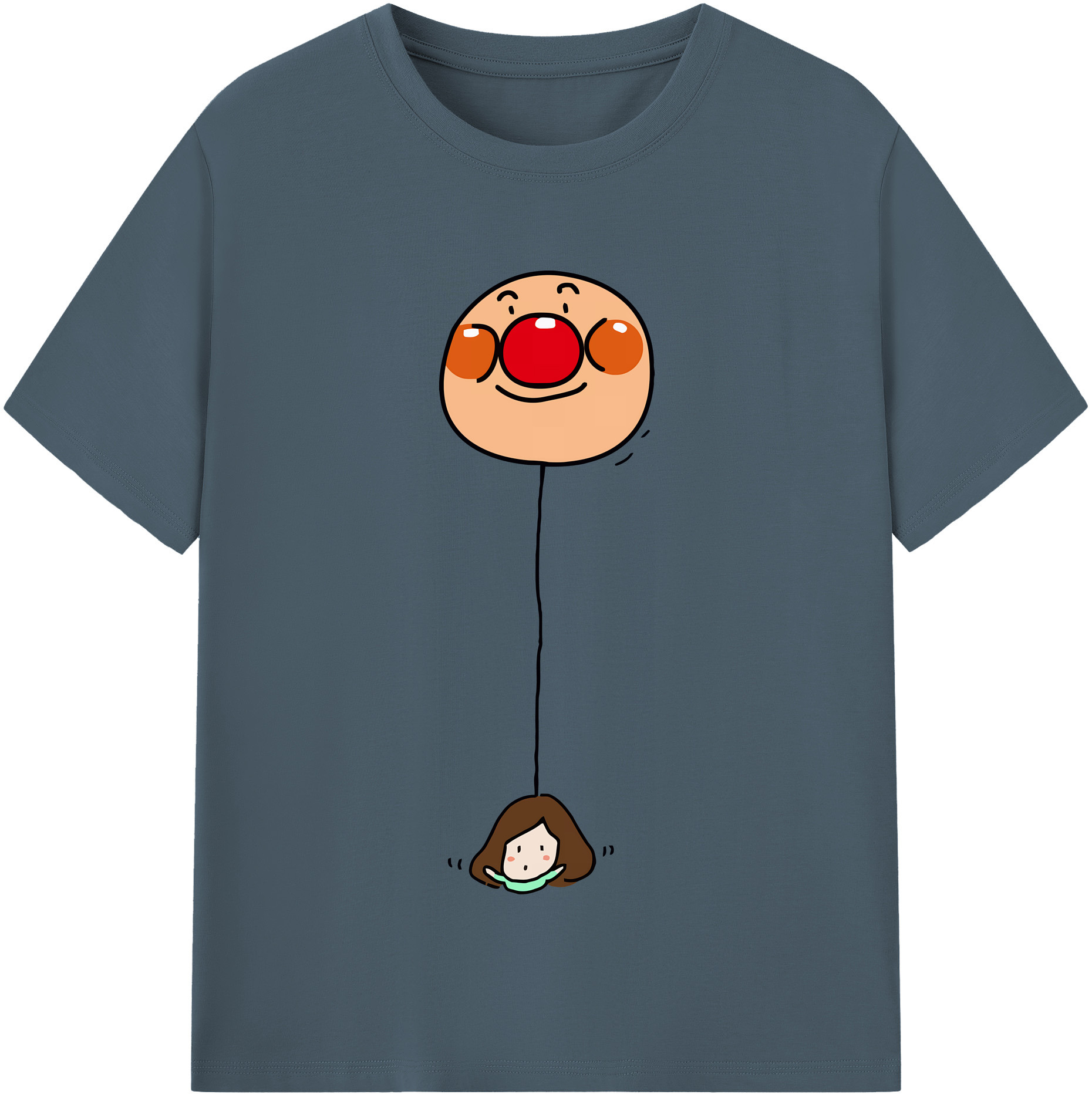 （画像用） アンパンマン Anpanman 綿100％半袖Tシャツ（フロントプリント）